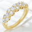 1.00 ctw Round Lab Grown Diamond Band in 14kt Yellow Gold