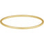 3.0 mm Twisted Bangle Bracelet in 14kt Yellow Gold