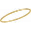 3.0 mm Twisted Bangle Bracelet in 14kt Yellow Gold