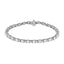 5.50 ctw Oval and Round Lab Grown Diamond Tennis Bracelet in 14kt White Gold