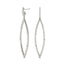 0.20 ctw Lab Grown Diamond Marquise-Shaped Dangle Earrings in 925 Sterling Silver