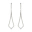 0.21 ctw Lab Grown Diamond Kite-Shaped Drop Earrings in 925 Sterling Silver