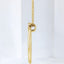0.25 ctw Lab Grown Diamond Crescent Moon Pendant in 14kt Yellow Gold