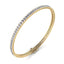 6.50 ctw Emerald Cut Lab Grown Diamond Tennis Bracelet in 14kt Yellow Gold