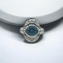 London Blue Topaz and Sky Blue Topaz Ring in 925 Sterling Silver