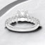2.86 ctw Round Lab Grown Diamond Prong-Set Engagement Ring in 14kt White Gold