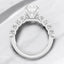 2.86 ctw Round Lab Grown Diamond Prong-Set Engagement Ring in 14kt White Gold