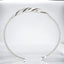 0.38 ctw Reddish-Orange Diamond Crossover Style Cuff Bracelet in 925 Sterling Silver