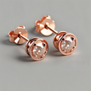 Rose Gold Earrings