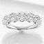 1.00 ctw Round Lab Grown Diamond Band in 14kt White Gold