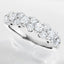 1.00 ctw Round Lab Grown Diamond Band in 14kt White Gold