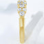 1.00 ctw Round Lab Grown Diamond Band in 14kt Yellow Gold