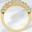 1.00 ctw Round Lab Grown Diamond Band in 14kt Yellow Gold