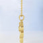 Diamond Accented Serpent Pendant in 14kt Yellow Gold