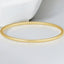 3.0 mm Twisted Bangle Bracelet in 14kt Yellow Gold