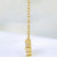 0.33 ctw Round Lab Grown Diamond Graduated Necklace in 14kt Yellow Gold