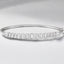 5.8 mm Chain Link Hinged Bangle Bracelet in 925 Sterling Silver