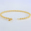 Pulsera con cuentas en oro amarillo de 14 kt