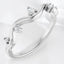 0.08 ctw Round Diamond Wavy Ring in 925 Sterling Silver