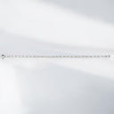 5.50 ctw Oval and Round Lab Grown Diamond Tennis Bracelet in 14kt White Gold