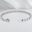 5.50 ctw Oval and Round Lab Grown Diamond Tennis Bracelet in 14kt White Gold