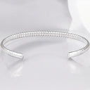 4.0 mm Cuff Bracelet in 925 Sterling Silver