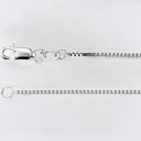 Diamond Cut Circle Pendant in Two-Tone 925 Sterling Silver