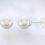 White Freshwater Cultured Pearl Earrings in 925 Sterling Silver