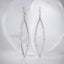 0.20 ctw Lab Grown Diamond Marquise-Shaped Dangle Earrings in 925 Sterling Silver