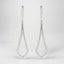 0.21 ctw Lab Grown Diamond Kite-Shaped Drop Earrings in 925 Sterling Silver