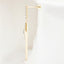 0.54 ctw Round Lab Grown Diamond Triangular Dangle Earrings in 14kt Yellow Gold