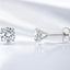 1.50 ctw Round Brilliant Cut Lab Grown Diamond Stud Earrings in 14kt White Gold