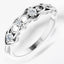 0.20 ctw Round Diamond Intertwined Stackable Ring in 14kt White Gold