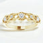 0.20 ctw Round Diamond Intertwined Stackable Ring in 14kt Yellow Gold