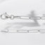 2.6 mm Paperclip Link Necklace in 925 Sterling Silver