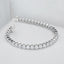 6.00 ctw Round Lab Grown Diamond Bezel Set Bracelet in 14kt White Gold