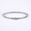 6.50 ctw Emerald Cut Lab Grown Diamond Tennis Bracelet in 14kt White Gold