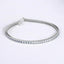 6.50 ctw Emerald Cut Lab Grown Diamond Tennis Bracelet in 14kt White Gold