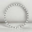 Horizontal Oval Lab Grown Diamond Tennis Bracelet in 14kt White Gold