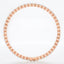 Prong-Set Oval Lab Grown Diamond Tennis Bracelet in 14kt Rose Gold