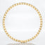 Prong-Set Oval Lab Grown Diamond Tennis Bracelet in 14kt Yellow Gold