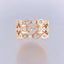 1.40 ctw Lab Grown Diamond Three-Row Ring in 14kt Rose Gold