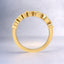 1.40 ctw Lab Grown Diamond Three-Row Ring in 14kt Yellow Gold