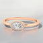 0.30 ctw Marquise Lab Grown Diamond Halo Ring in 14kt Rose Gold