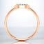 0.30 ctw Marquise Lab Grown Diamond Halo Ring in 14kt Rose Gold