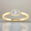 0.30 ctw Marquise Lab Grown Diamond Halo Ring in 14kt Yellow Gold