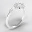 0.21 ctw Round Lab Grown Diamond Circle Ring in 14kt White Gold