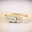 0.46 ctw Round Bezel Set Lab Grown Diamond Fashion Ring in 14kt Yellow Gold