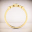 0.46 ctw Round Bezel Set Lab Grown Diamond Fashion Ring in 14kt Yellow Gold