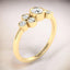 0.46 ctw Round Bezel Set Lab Grown Diamond Fashion Ring in 14kt Yellow Gold